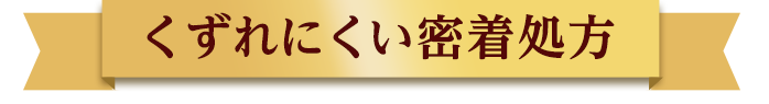 くずれにくい密着処方