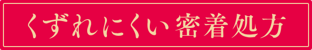 くずれにくい密着処方