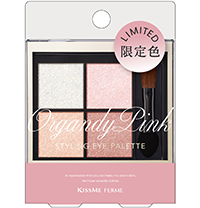 キスミー フェルム スタイリングアイパレットL 01 オーガンジーピンク